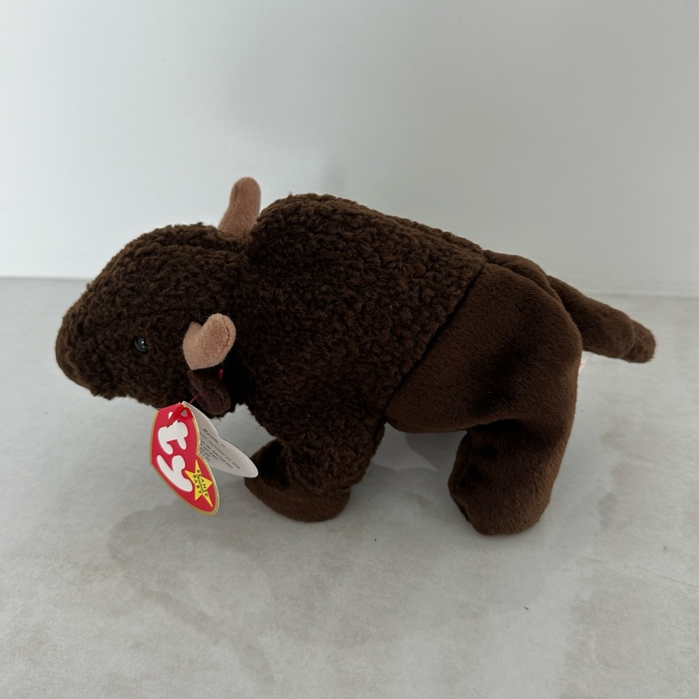 RARE Vintage NUMBERED and Tag w/ Errors 1998 TY Beanie Baby “Roam“